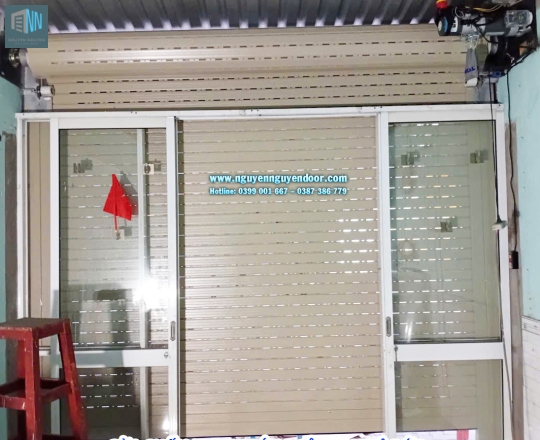 CỬA CUỐN KHE THOÁNG CÔNG NGHỆ ĐỨC TẠI ĐƯỜNG SỐ 10 TAM PHÚ THỦ ĐỨC