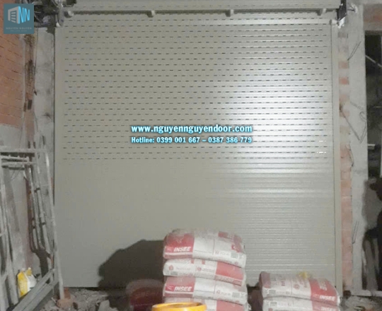 CỬA CUỐN KHE THOÁNG CÔNG NGHỆ ĐỨC TẠI TÂN BÌNH HCM