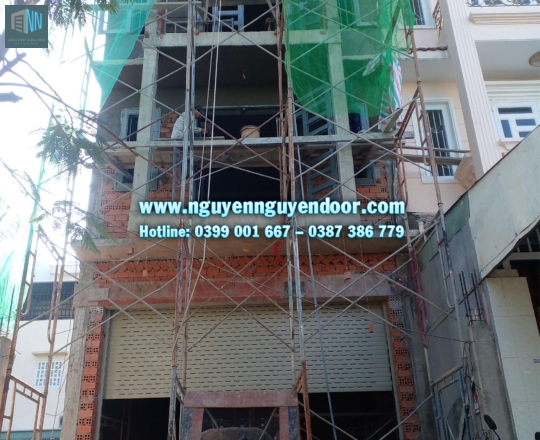 CÔNG TRÌNH CỬA CUỐN KHE THOÁNG CÔNG NGHỆ ĐỨC AN PHÚ TÂY, BÌNH CHÁNH