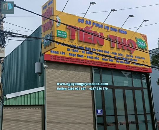 CỬA CUỐN KHE THOÁNG CÔNG NGHỆ ĐỨC TẠI HIỆP BÌNH PHƯỚC, THỦ ĐỨC