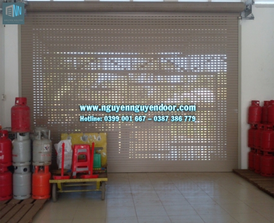 CỬA CUỐN KHE THOÁNG CÔNG NGHỆ ĐỨC TẠI BẠC LIÊU - PHẦN 1