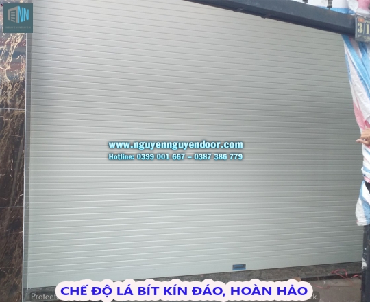 CỬA CUỐN KHE THOÁNG CÔNG NGHỆ ĐỨC TẠI HÓC MÔN, TP HCM
