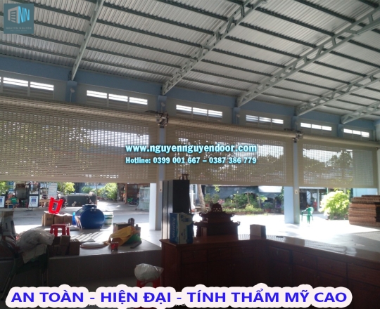 CỬA CUỐN KHE THOÁNG CÔNG NGHỆ ĐỨC TẠI BẠC LIÊU - PHẦN 2
