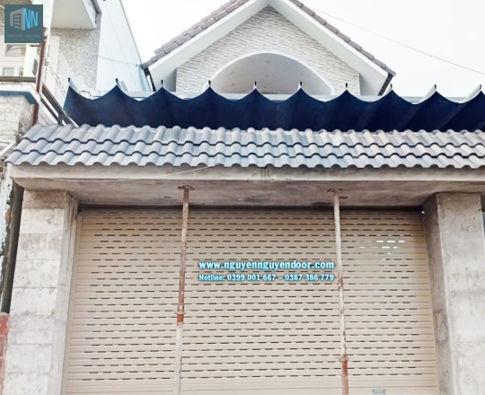 CỬA CUỐN KHE THOÁNG CÔNG NGHỆ ĐỨC TẠI NGÃ TƯ HÒA LÂN 