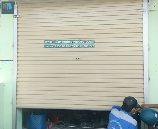 CỬA CUỐN TẤM LIỀN CÔNG NGHỆ ÚC TẠI TÔ NGỌC VÂN, THỦ ĐỨC