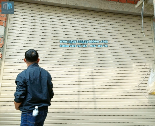 CỬA CUỐN KHE THOÁNG CÔNG NGHỆ ĐỨC LÊ THỊ HOA