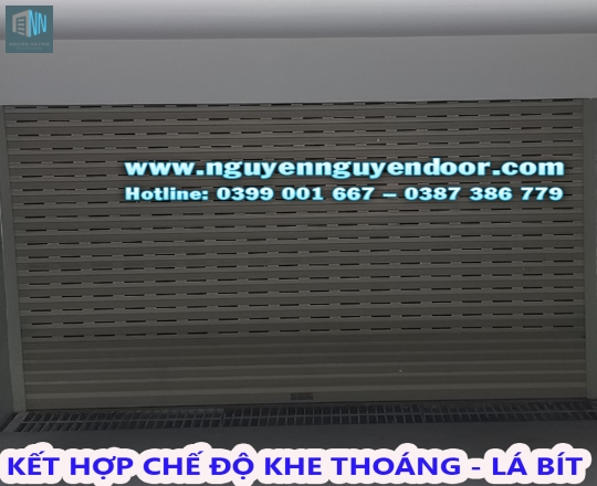 CÔNG TRÌNH CỬA CUỐN CÔNG NGHỆ ĐỨC TẠI KDC HIM LAM, Q.7, TP. HCM