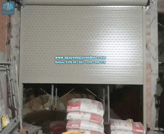 CỬA CUỐN KHE THOÁNG CÔNG NGHỆ ĐỨC TẠI TÂN BÌNH HCM