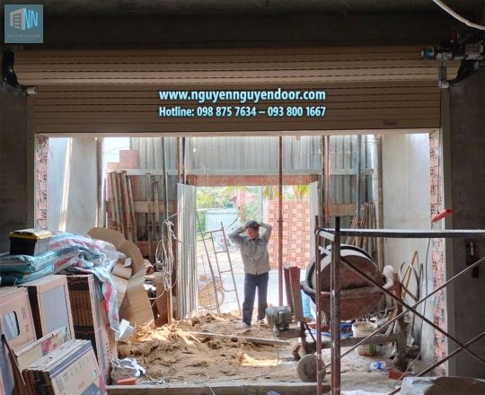 CÔNG TRÌNH CỬA CUỐN KDC HỒNG LONG