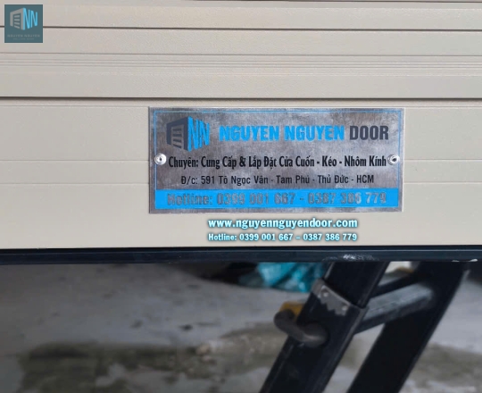 CỬA CUỐN KHE THOÁNG CÔNG NGHỆ ĐỨC TẠI 177C TAM BÌNH THỦ ĐỨC