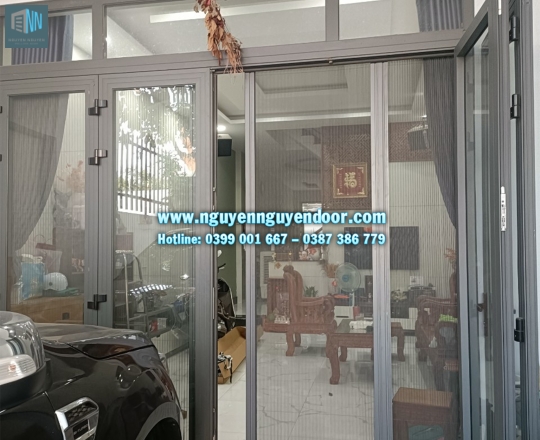 CỬA LƯỚI CHỐNG MUỖI KHÔNG RAY - CÁNH NỐI TẠI ĐS 1, TAM BÌNH, THỦ ĐỨC