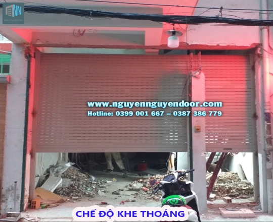 CỬA CUỐN KHE THOÁNG CÔNG NGHỆ ĐỨC TẠI QUẬN 5, TP HCM