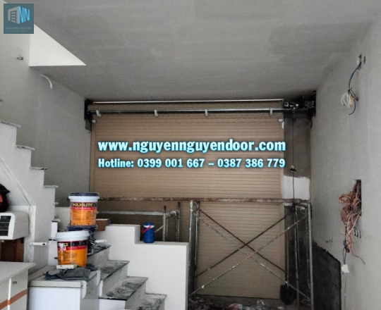 CÔNG TRÌNH CỬA CUỐN NHÔM, KHE THOÁNG CN ĐỨC, QUẬN 7, HCM