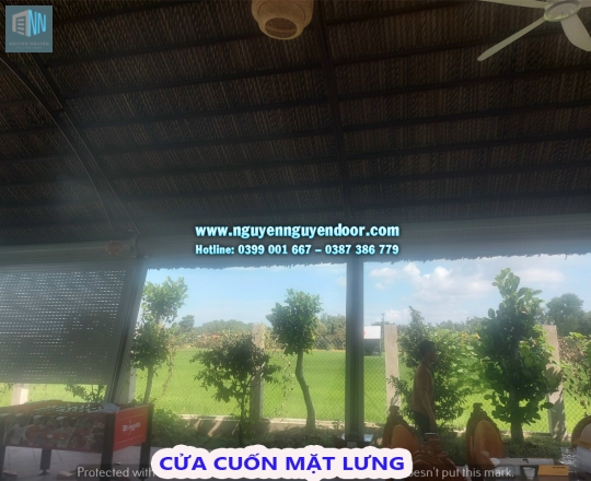 CỬA CUỐN KHE THOÁNG CÔNG NGHỆ ĐỨC TẠI LONG AN - PHẦN 1