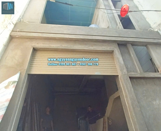 CỬA CUỐN KHE THOÁNG CÔNG NGHỆ ĐỨC TẠI QUANG TRUNG GÒ VẤP