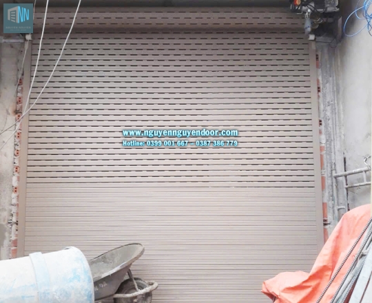 CỬA CUỐN KHE THOÁNG CÔNG NGHỆ ĐỨC TẠI BÌNH HƯNG HÒA B BÌNH TÂN