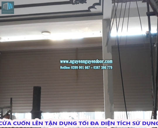 CỬA CUỐN LÁ BÍT CÔNG NGHỆ ĐỨC TẠI ĐƯỜNG LINH ĐÔNG, THỦ ĐỨC