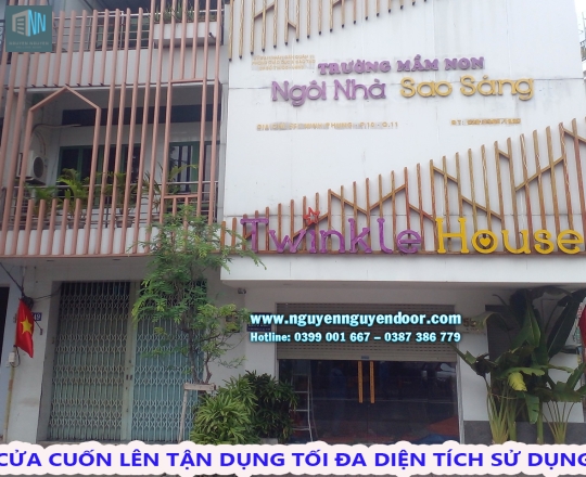 CỬA CUỐN KHE THOÁNG CÔNG NGHỆ ĐỨC TẠI ĐƯỜNG MINH PHỤNG, QUẬN 11, TP HCM
