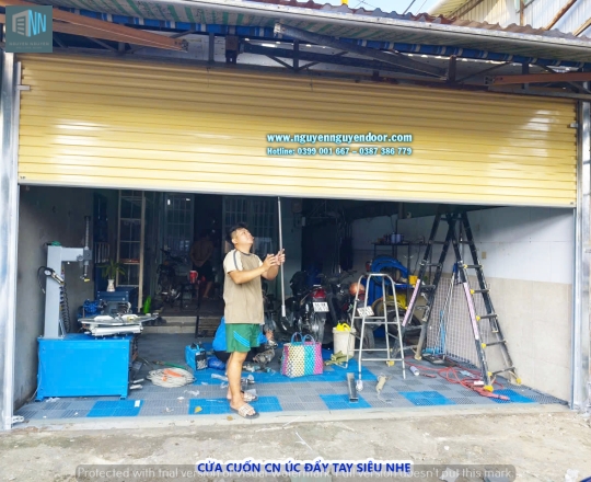 CỬA CUỐN TẤM LIỀN CÔNG NGHỆ ÚC TẠI NHÀ BÈ QUẬN 7