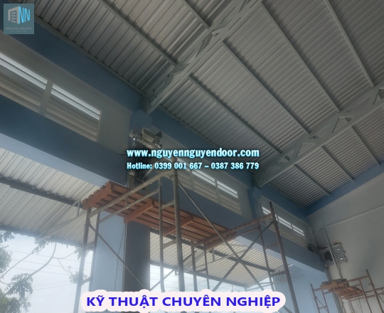 CỬA CUỐN KHE THOÁNG CÔNG NGHỆ ĐỨC TẠI QUẬN 2 – P1