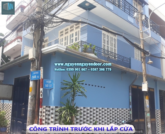 CỬA CUỐN TẤM LIỀN ĐẨY TAY CÔNG NGHỆ ÚC TẠI LINH ĐÔNG, THỦ ĐỨC - PHẦN 1