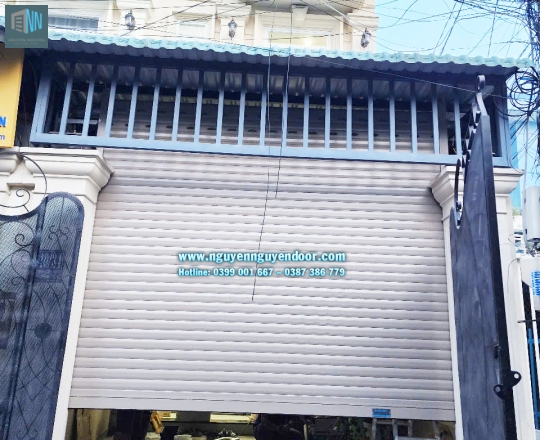 CỬA CUỐN KHE THOÁNG CÔNG NGHỆ ĐỨC TẠI HÀ HUY GIAP QUẬN 12