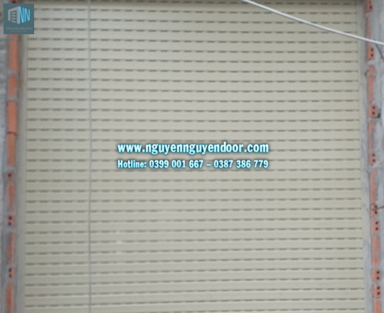 CỬA CUỐN KHE THOÁNG CÔNG NGHỆ ĐỨC - PHẦN 2