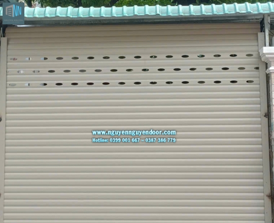 CỬA CUỐN LÁ BÍT CÔNG NGHỆ ĐỨC TẠI BẾ VĂN ĐÀN THỦ ĐỨC