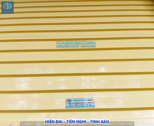 CỬA CUỐN TẤM LIỀN CÔNG NGHỆ ÚC TẠI CÂY KEO, TAM BÌNH