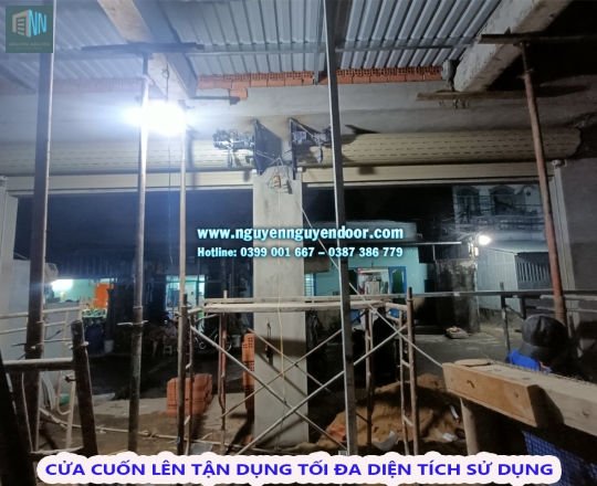 CÔNG TRÌNH CỬA CUỐN KHE THOÁNG CÔNG NGHỆ ĐỨC TẠI TỈNH LỘ 43, BÌNH CHIỂU, THỦ ĐỨC