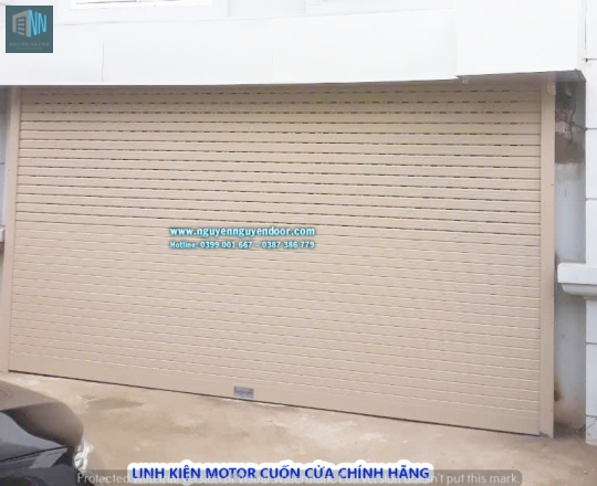 CỬA CUỐN KHE THOÁNG CÔNG NGHỆ ĐỨC TẠI THẠNH MỸ LỢI QUẬN 2