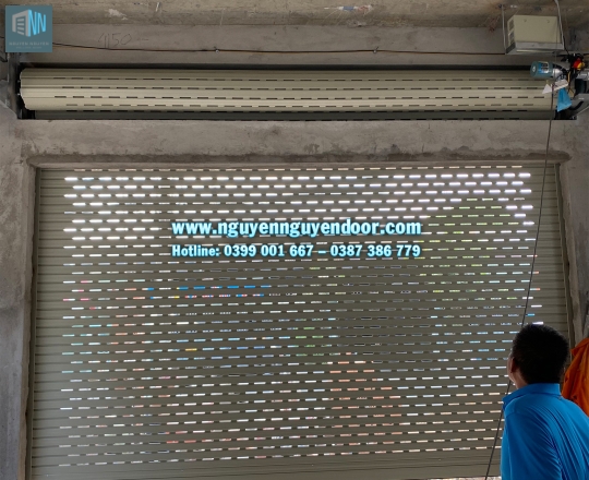 CỬA CUỐN KHE THOÁNG CÔNG NGHỆ ĐỨC TẠI KHA VẠN CÂN, THỦ ĐỨC, TP HCM