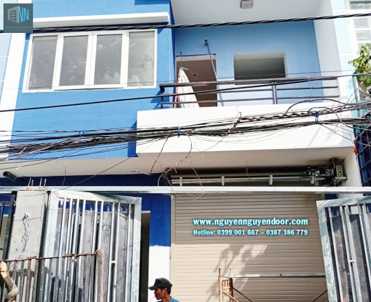 CỬA CUỐN KHE THOÁNG CÔNG NGHỆ ĐỨC TẠI ĐƯỜNG Ụ GHE THỦ ĐỨC