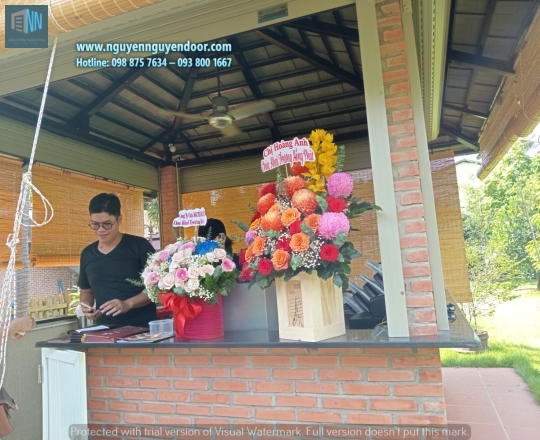 CÔNG TRÌNH CỬA CUỐN BỐN MÙA COFFEE THANH ĐA