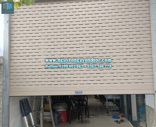 CỬA CUỐN KHE THOÁNG CÔNG NGHỆ ĐỨC TẠI P. THẠNH XUÂN, QUẬN 12