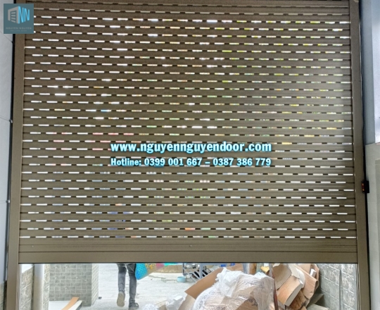CỬA CUỐN KHE THOÁNG CÔNG NGHỆ ĐỨC TẠI P. THẠNH XUÂN, QUẬN 12