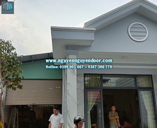 CỬA CUỐN KHE THOÁNG CÔNG NGHỆ ĐỨC TẠI P. THẠNH XUÂN, QUẬN 12