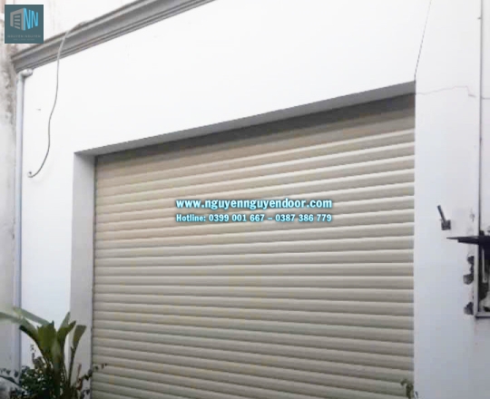CỬA CUỐN LÁ BÍT CÔNG NGHỆ ĐỨC TẠI TÂN PHÚ THỦ ĐỨC