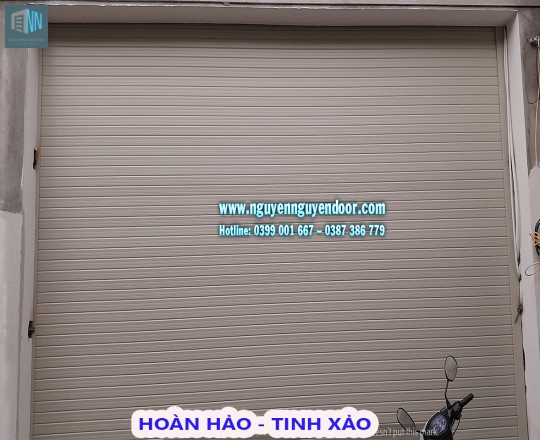 CỬA CUỐN KHE THOÁNG CÔNG NGHỆ ĐỨC TẠI TỈNH LỘ10, TÂN TẠO, BÌNH TÂN