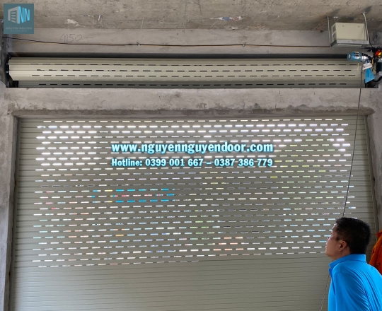 CỬA CUỐN KHE THOÁNG CÔNG NGHỆ ĐỨC TẠI KHA VẠN CÂN, THỦ ĐỨC, TP HCM