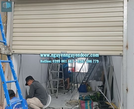CỬA CUỐN TẤM LIỀN CÔNG NGHỆ ÚC TẠI ĐƯỜNG SỐ 10, LINH ĐÔNG, THỦ ĐỨC