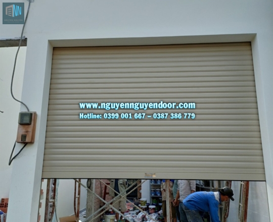 CỬA CUỐN LÁ BÍT CÔNG NGHỆ ĐỨC TẠI TÔ NGỌC VÂN, TAM PHÚ, THỦ ĐỨC