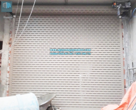 CỬA CUỐN KHE THOÁNG CÔNG NGHỆ ĐỨC TẠI BÌNH HƯNG HÒA B BÌNH TÂN