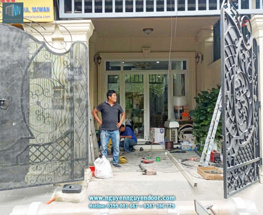 CỬA CUỐN KHE THOÁNG CÔNG NGHỆ ĐỨC TẠI HÀ HUY GIAP QUẬN 12