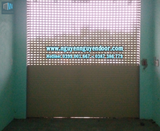 CỬA CUỐN KHE THOÁNG CÔNG NGHỆ ĐỨC TẠI LONG AN - PHẦN 2