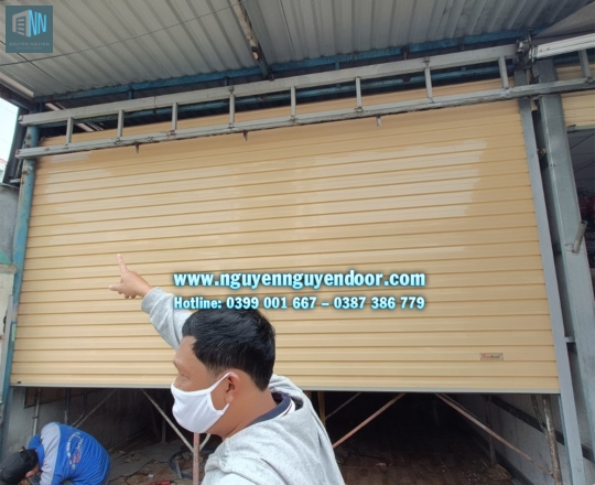 CÔNG TRÌNH CỬA CUỐN TẤM LIỀN CÔNG NGHỆ ÚC ĐƯỜNG SỐ 10, TAM BÌNH, THỦ ĐỨC