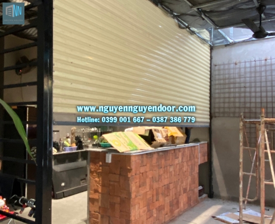 CỬA CUỐN CÔNG NGHỆ ĐÀI LOAN TẠI ĐƯỜNG SỐ 1, TAM BÌNH, THỦ ĐỨC