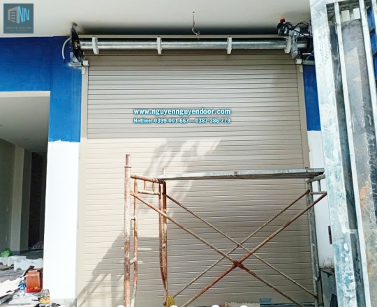 CỬA CUỐN KHE THOÁNG CÔNG NGHỆ ĐỨC TẠI ĐƯỜNG Ụ GHE THỦ ĐỨC