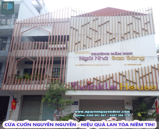 CỬA CUỐN KHE THOÁNG CÔNG NGHỆ ĐỨC TẠI ĐƯỜNG MINH PHỤNG, QUẬN 11, TP HCM