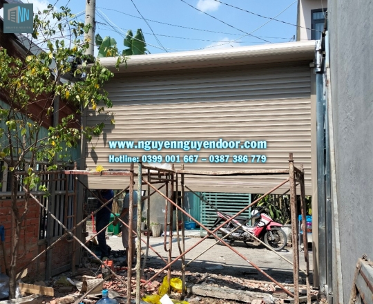 CỬA CUỐN LÁ BÍT CÔNG NGHỆ ĐỨC TẠI ĐƯỜNG 49, HIỆP BÌNH CHÁNH, THỦ ĐỨC